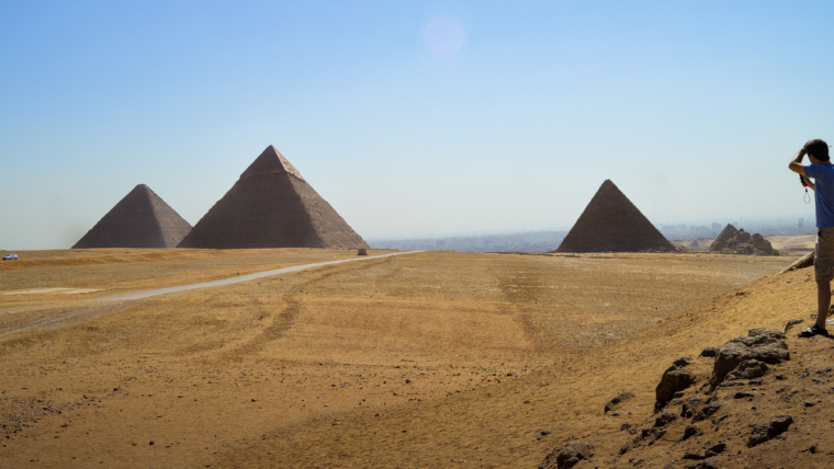 Visiting the Pyramids of Giza