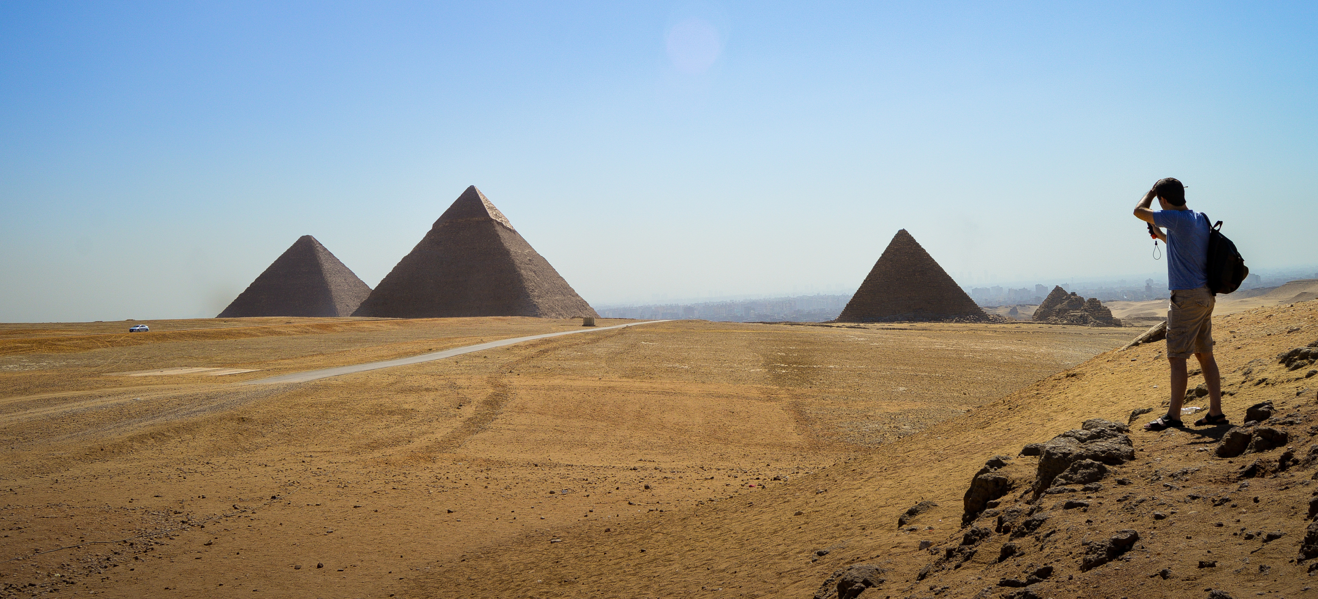 Visiting the Pyramids of Giza