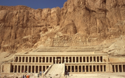Queen Hatshepsut at Deir El-Bahari Egypt
